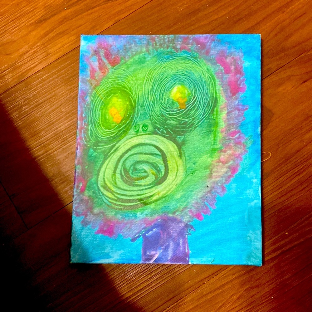 Biohazard Aileen Painting